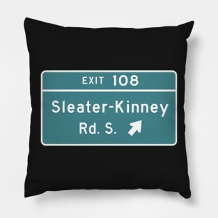 Sleater-kinney Intersection Pillow