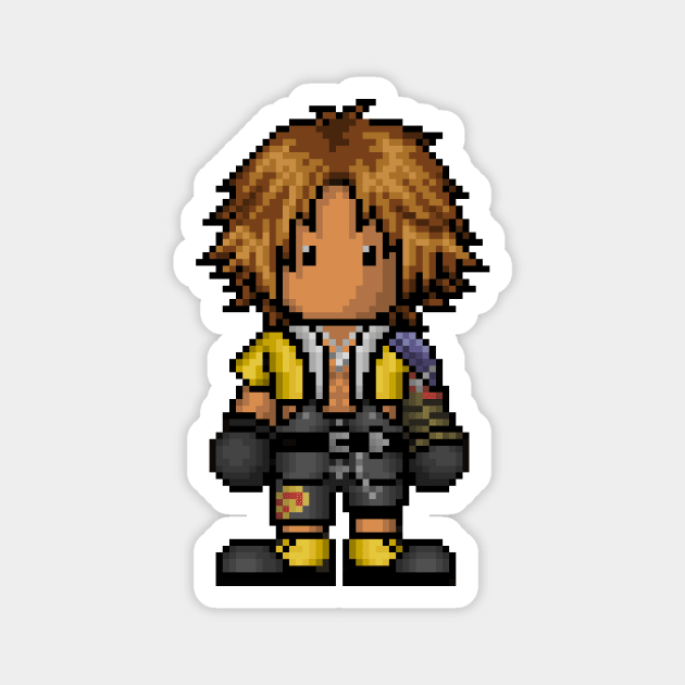 FFX Tidus Magnet by PixelKnight