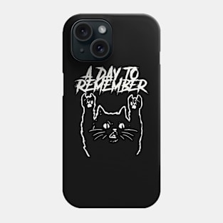 a day to and the cat Phone Case