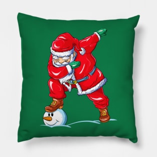 Christmas Dabbing Santa Claus Pillow