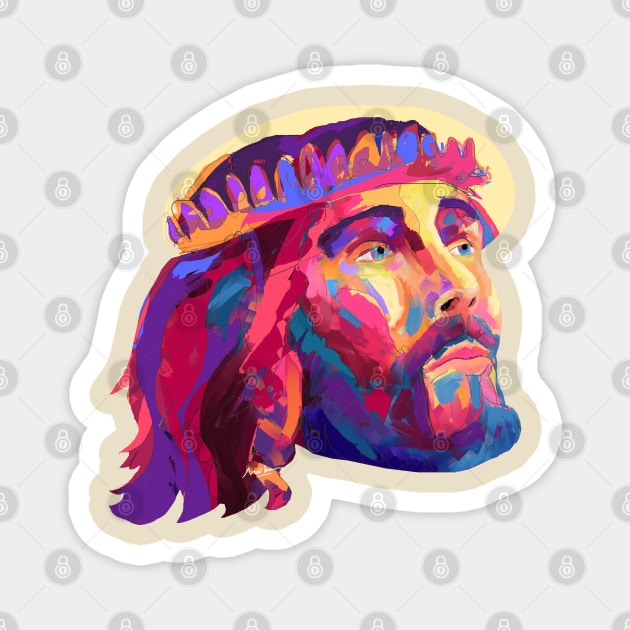 Jesus christ Magnet by mailsoncello