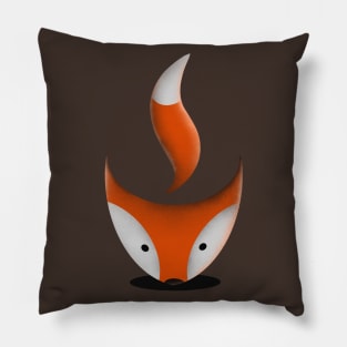 coffee fox Pillow