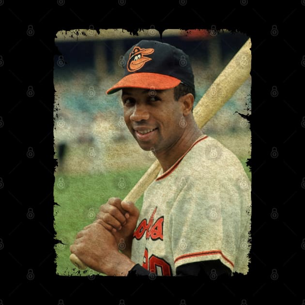 Frank Robinson, 1966 in Baltimore Orioles by PESTA PORA