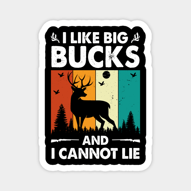 I like Big Bucks And I Cannot Lie Magnet by badrianovic