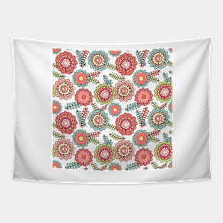 Ornate floral seamless texture Tapestry