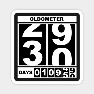 30th Birthday Oldometer Magnet