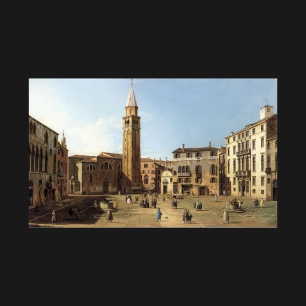 campo sant angelo - Canaletto by Kollagio