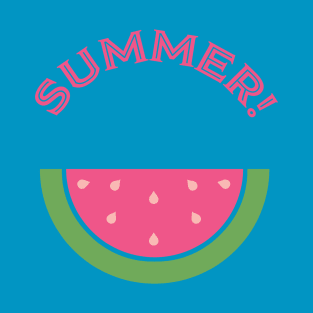 Summer Vacation Slice of Watermelon T-Shirt