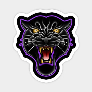 panther head Magnet