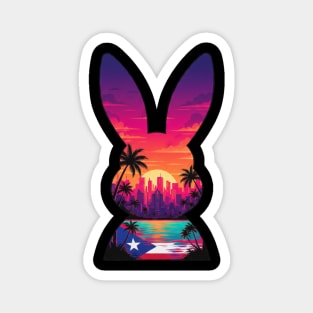 Bad Bunny Super Bowl Magnet