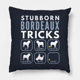 Stubborn French Mastiff Tricks - Dog Training Pillow