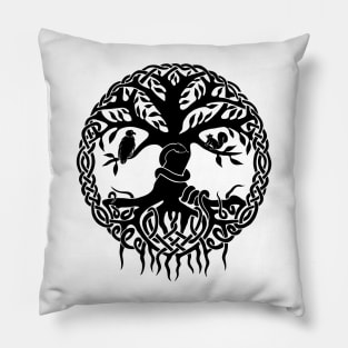 Yggdrasil The World Tree Pillow