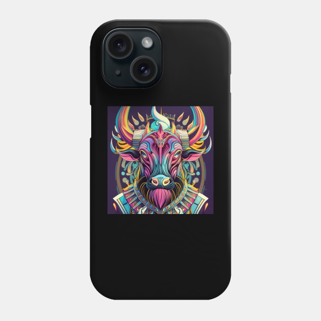 Demon Bull King Phone Case by joolsd1@gmail.com