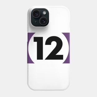 Billiard, Twelve Ball Phone Case