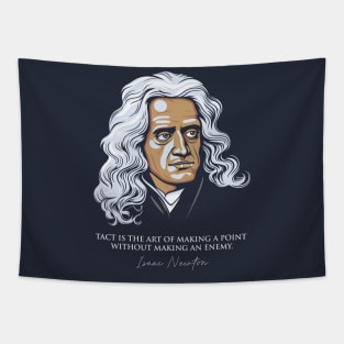 Isaac Newton Quotes Tapestry