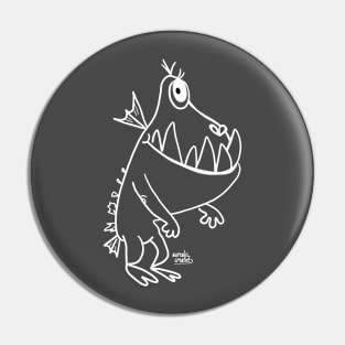 Monster dragon Pin