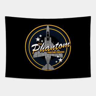 F-4 Phantom (Small logo) Tapestry