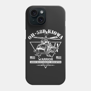 OH-58D Kiowa Warrior Helicopter Phone Case