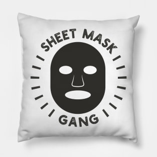 Sheet Mask Gang Design Pillow