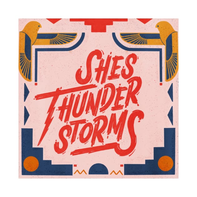 She's Thunderstorms by Quynhhuong Nguyen