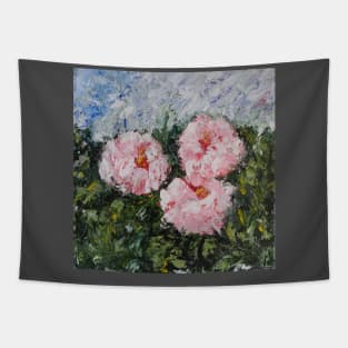 Pink Roses Tapestry