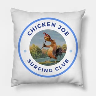 blue chicken  jo surfing club Pillow