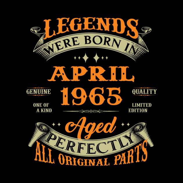 Legend Was Born In April 1965 Aged Perfectly Original Parts by D'porter
