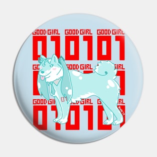 Hatsune Doggo Pin