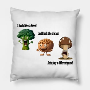 Look like a tree, a brain, let's play a different game! Pillow