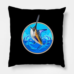 Marlin fishing Pillow