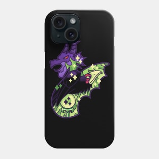 Magical Silhouettes Maleficent Phone Case