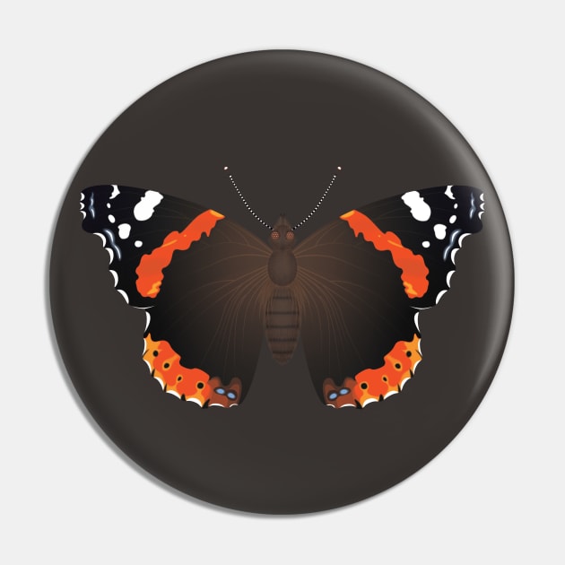 Vanessa atalanta Pin by MantisQuartz