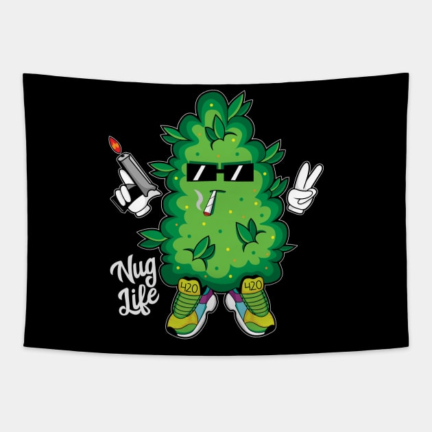 Nug Life Tapestry by MightyShroom