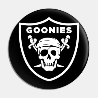 Goonies (Las Vegas Raiders Parody) Pin