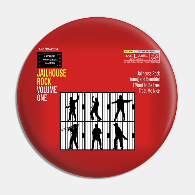Jailhouse Rock, Volume One Pin by JAKMusic