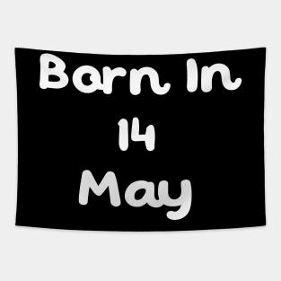 Born In 14 May Tapestry