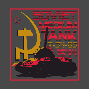 Soviet medium tank T-34-85 T-Shirt