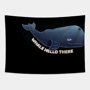 Whale Hello There! Tapestry