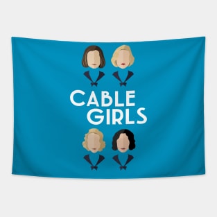 Cable girls Tapestry