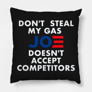 Funny Pro Trump Supporter I'd Love a Mean Tweet & Gas Prices T-Shirt Pillow