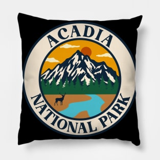 Acadia national park Pillow