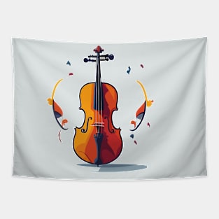 Cute Violin Tapestry