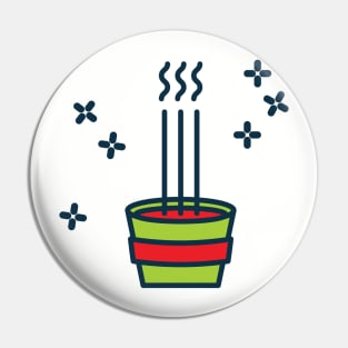 Incense Cup Pin