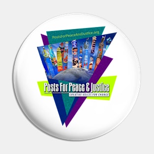 Post For Peace And Justice Pin