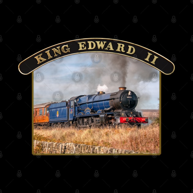 GWR King Edward the Second and Nameplate by SteveHClark