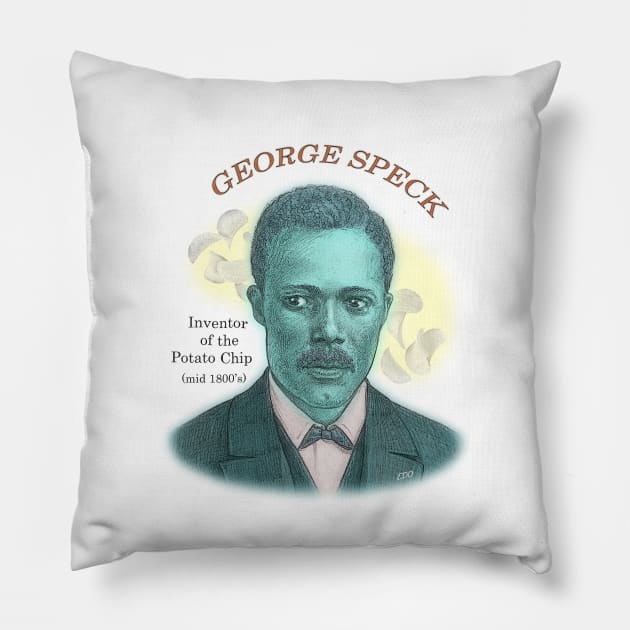 George Speck, Inventor of the Potato Chip Pillow by eedeeo