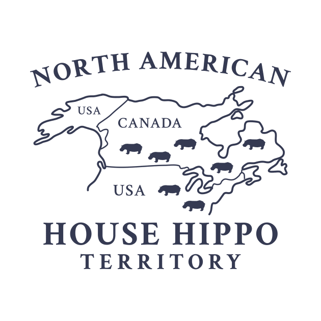 North American House Hippo by CoDDesigns