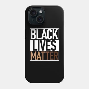 Black history Month Melanin African American Lives Matter Phone Case