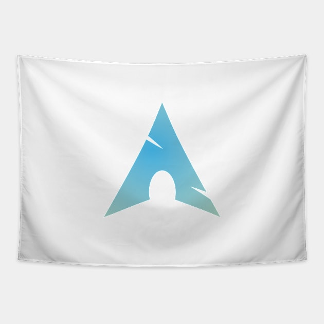 Arch Linux Logo Redux Tapestry by nerd_crafter