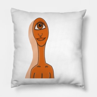 Orange man Pillow